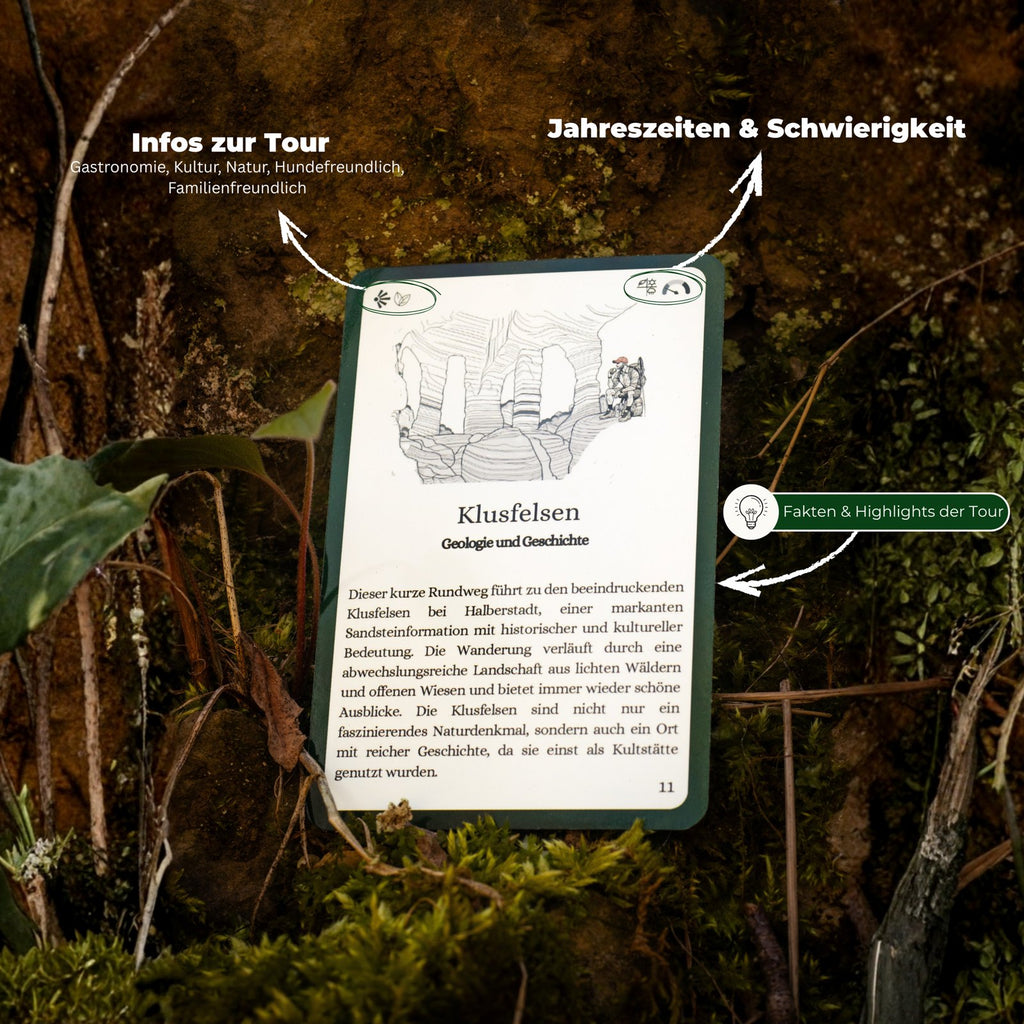 Wesenbergkarten Wegbeschreibung