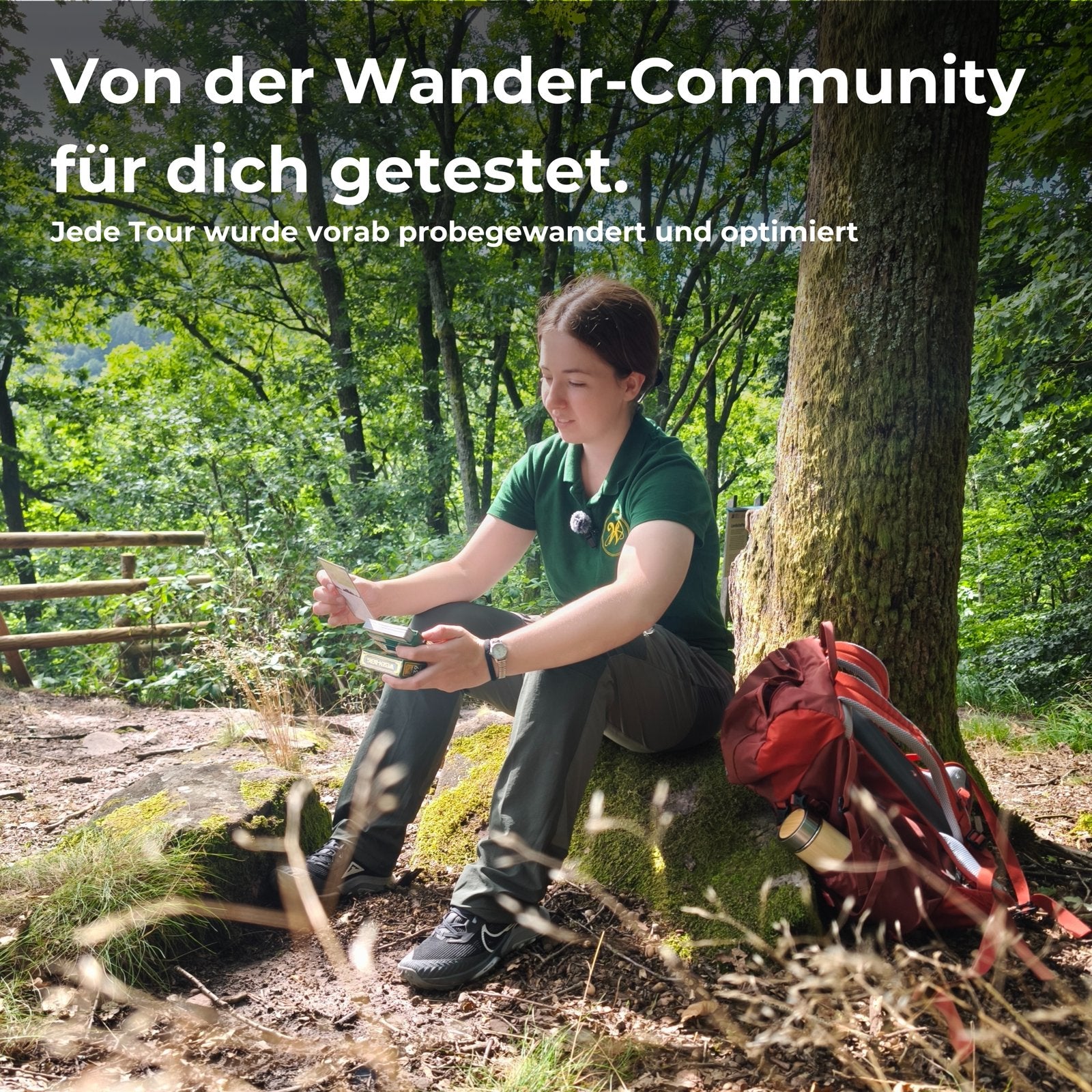 Wesenbergkarten unterwegs
