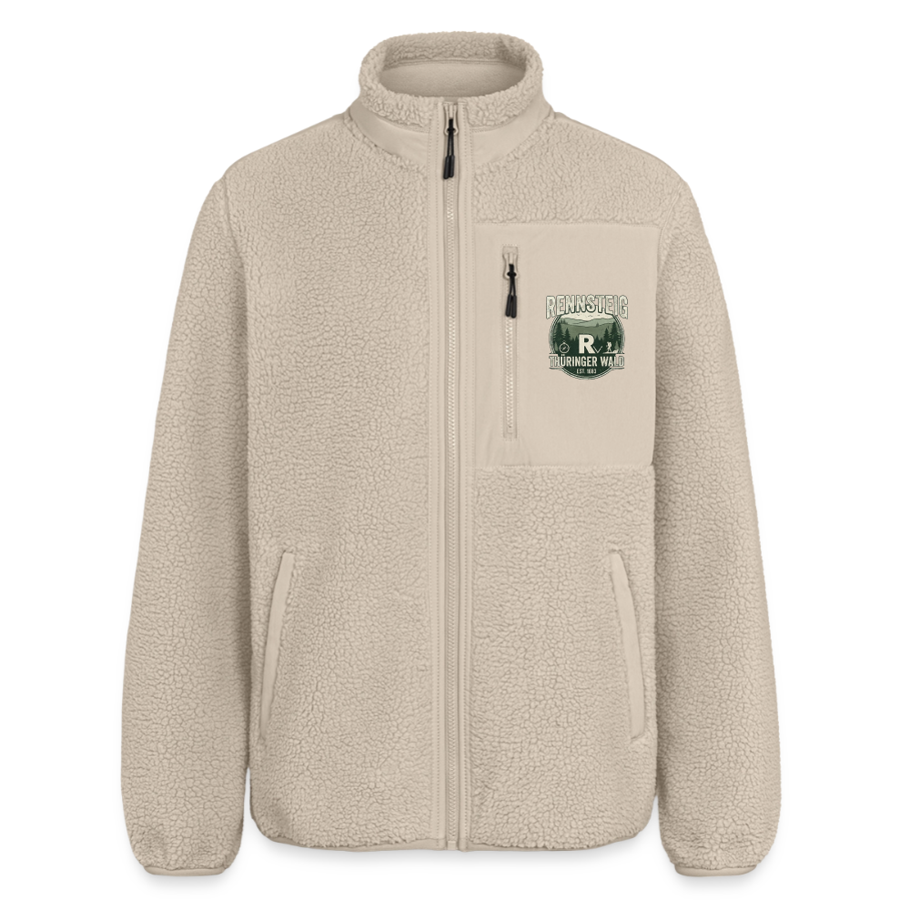 Relaxed Fit Unisex Sherpajacke von Stanley/Stella - Beige