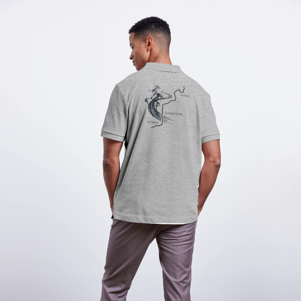 Stanley/Stella Unisex Bio-Poloshirt PREPSTER - Grau meliert