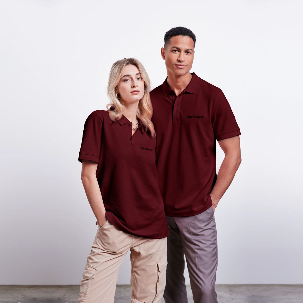Stanley/Stella Unisex Bio-Poloshirt PREPSTER - Burgunderrot