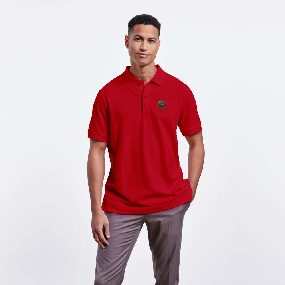 Stanley/Stella Unisex Bio-Poloshirt PREPSTER - Rot