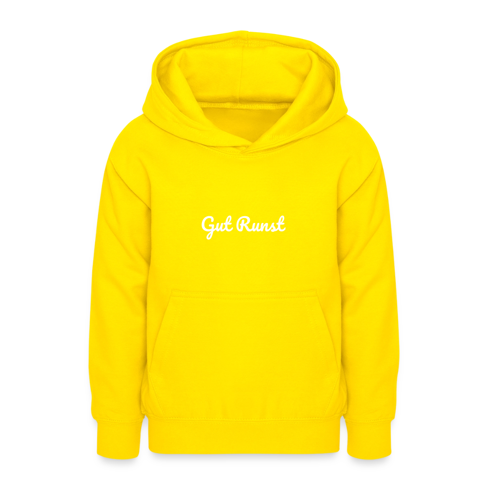 Teenager Hoodie - Gelb
