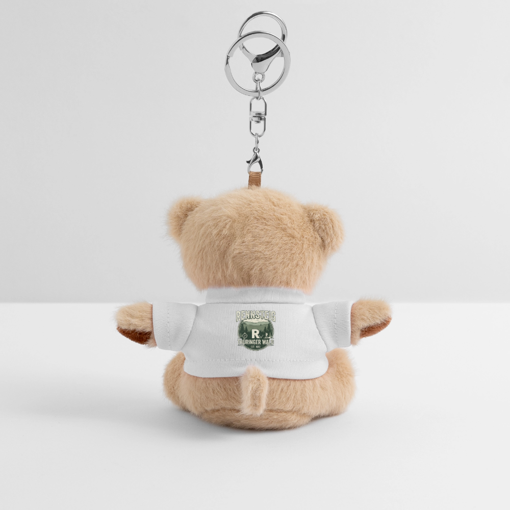 Teddy Schlüsselanhänger - Weiß