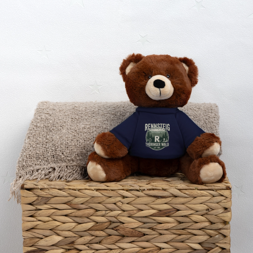 MiniFeet® RecycelBär® Braun - French Navy