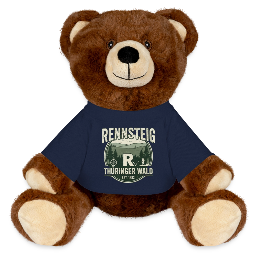 MiniFeet® RecycelBär® Braun - French Navy