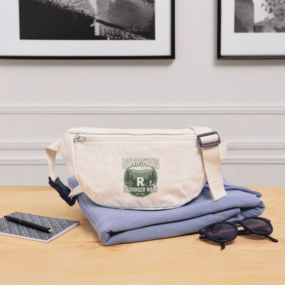Stanley/Stella recycelte Gürteltasche - Naturweiß