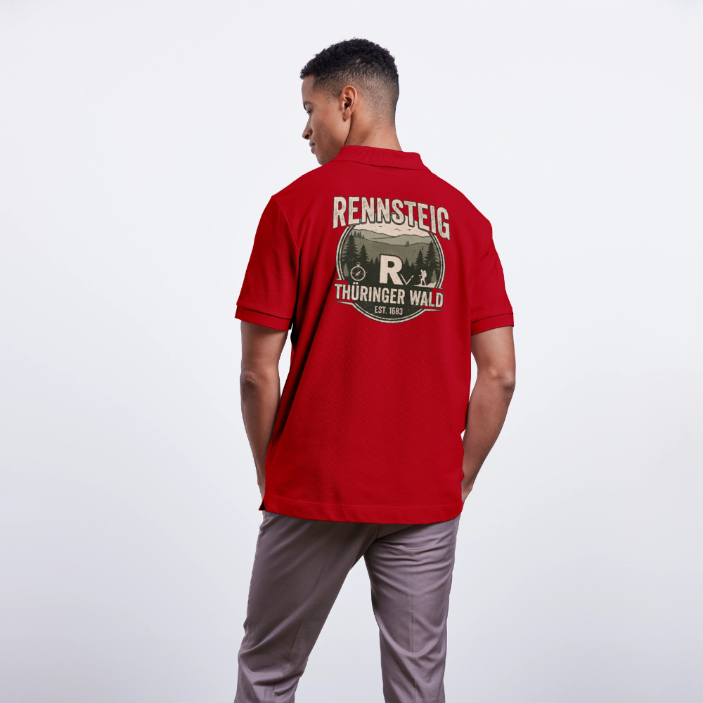 Stanley/Stella Unisex Bio-Poloshirt PREPSTER - Rot