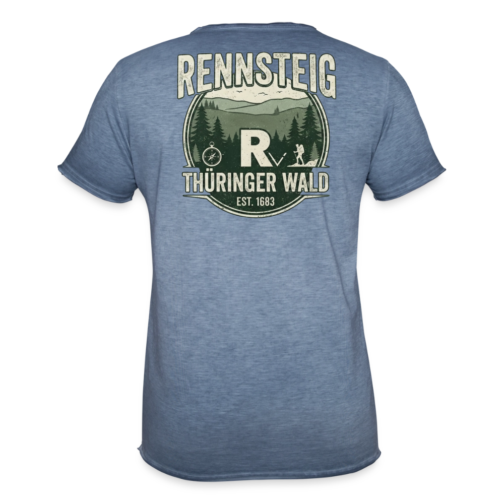 Männer Vintage T-Shirt - Vintage Denim