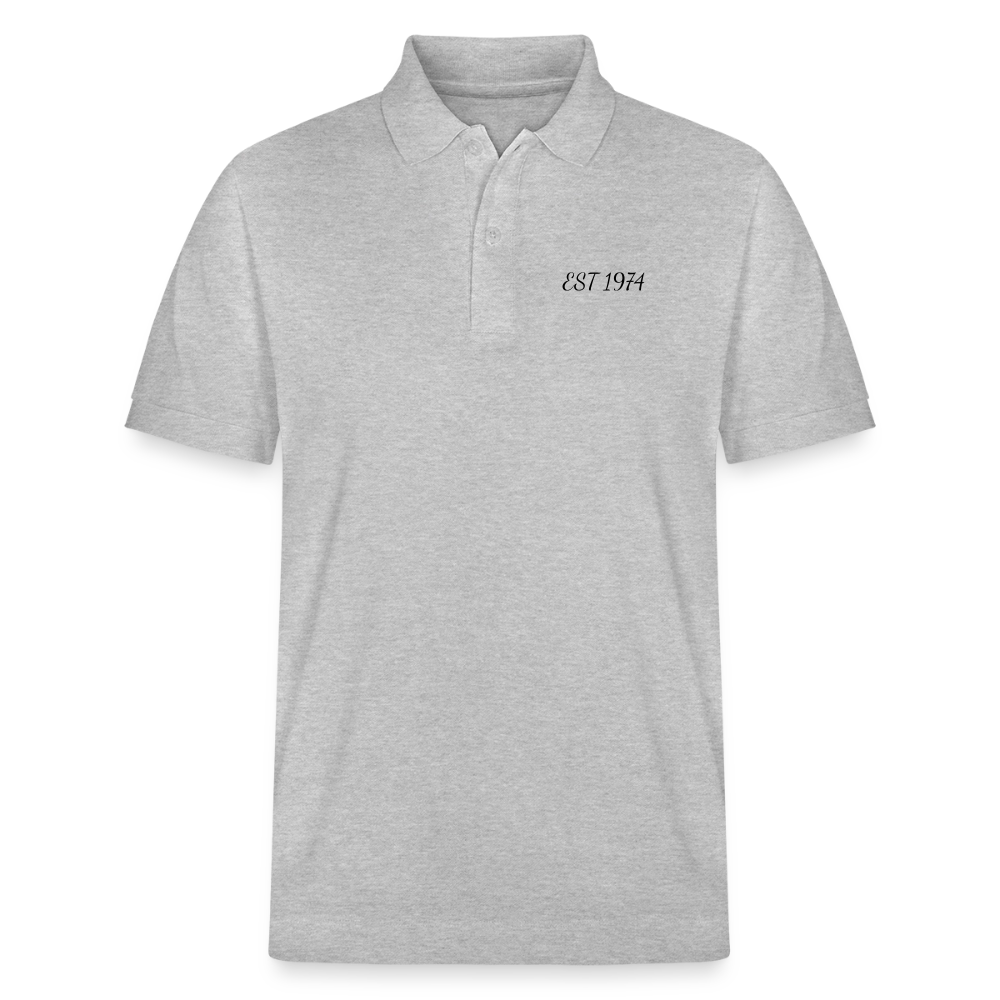 Stanley/Stella Unisex Bio-Poloshirt PREPSTER - Grau meliert