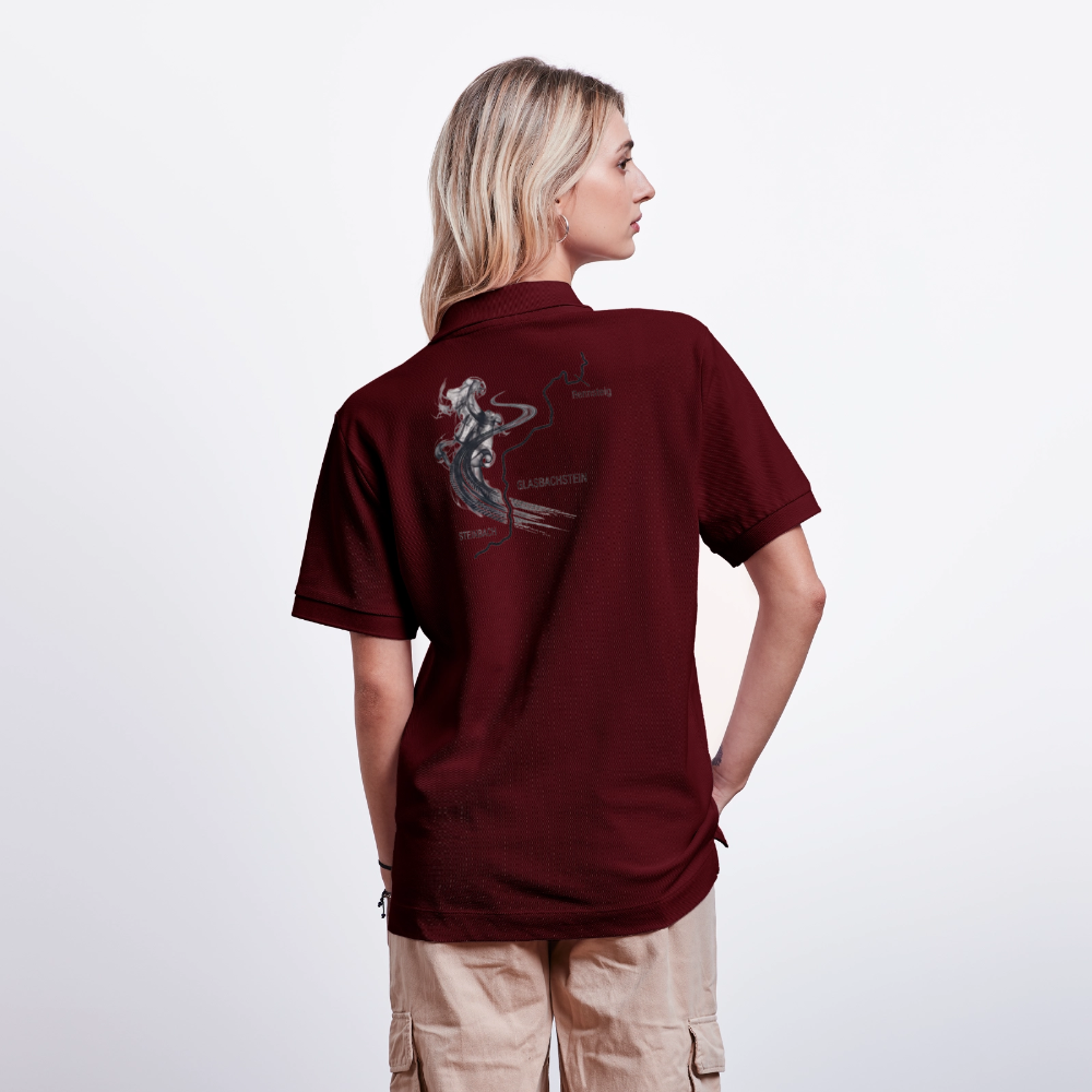 Stanley/Stella Unisex Bio-Poloshirt PREPSTER - Burgunderrot