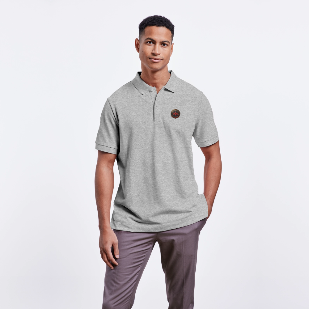 Stanley/Stella Unisex Bio-Poloshirt PREPSTER - Grau meliert