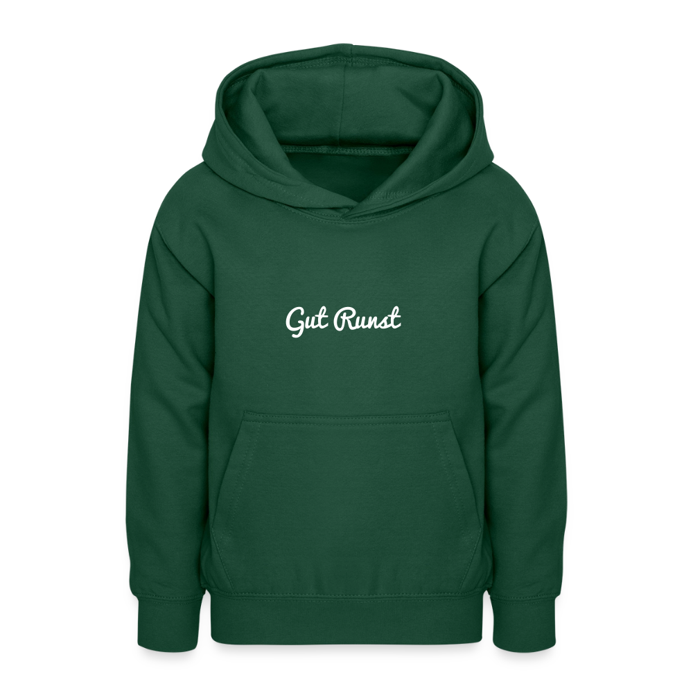 Teenager Hoodie - Flaschengrün