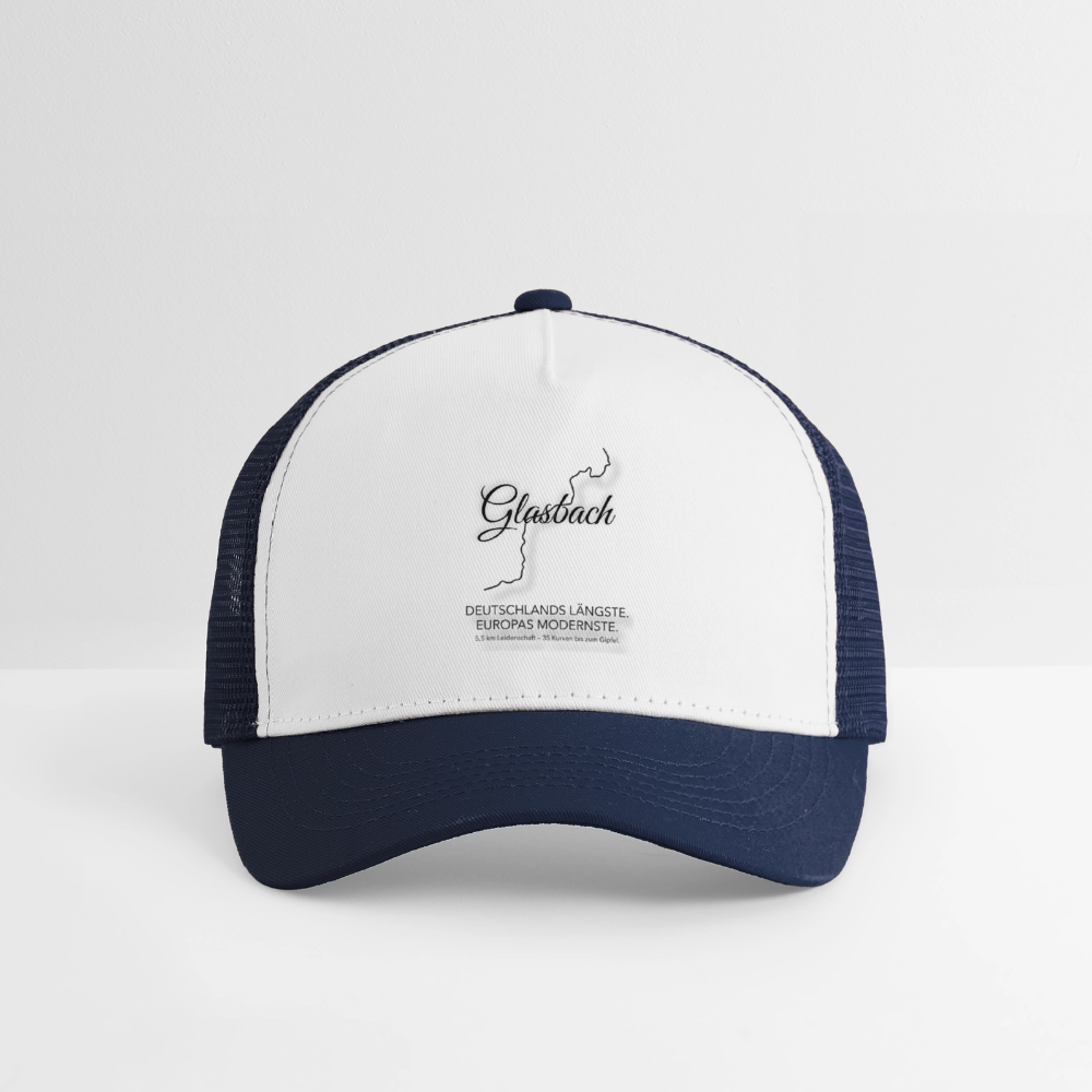 Kinder Trucker-Cap - Weiß/Navy