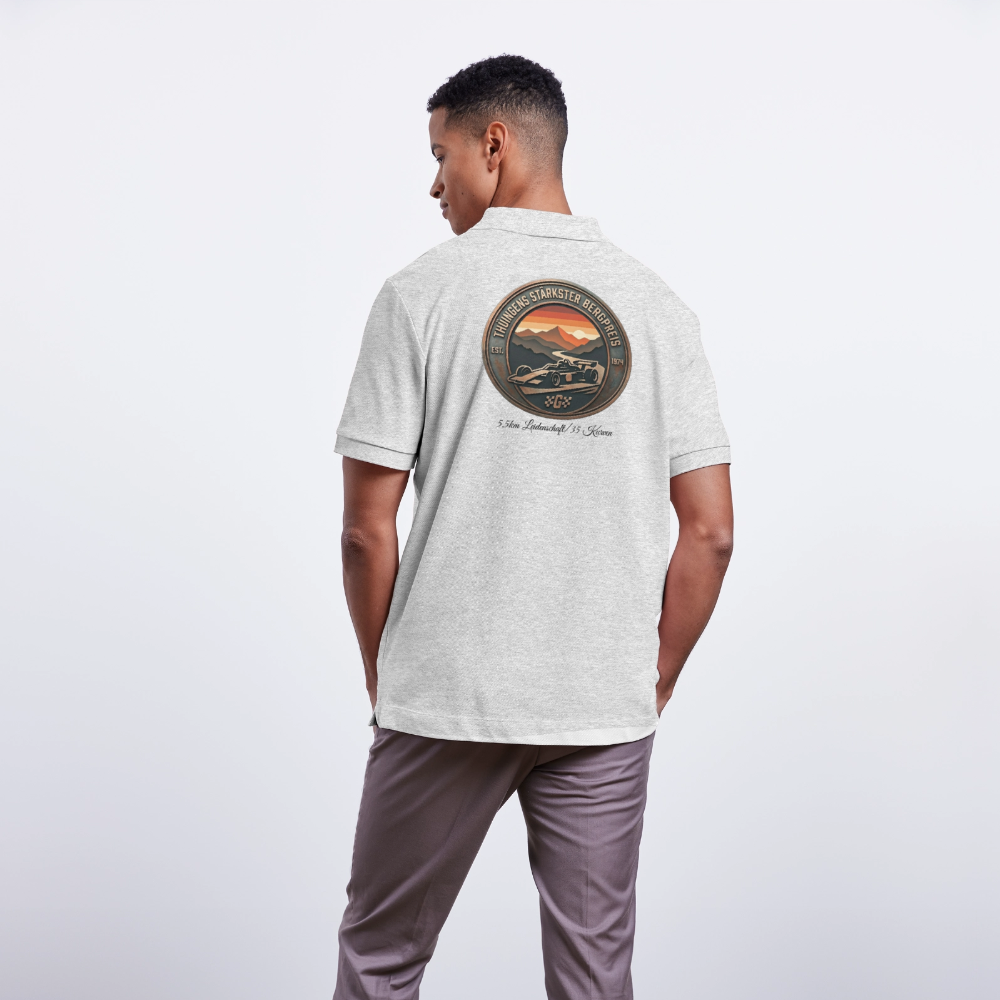 Stanley/Stella Unisex Bio-Poloshirt PREPSTER - Weiß meliert