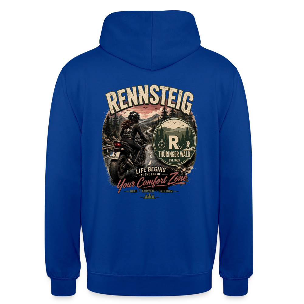Unisex Hoodie - Royalblau