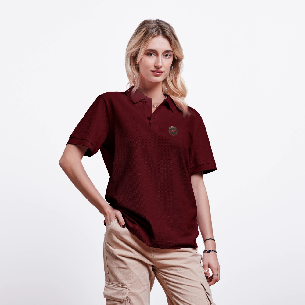 Stanley/Stella Unisex Bio-Poloshirt PREPSTER - Burgunderrot