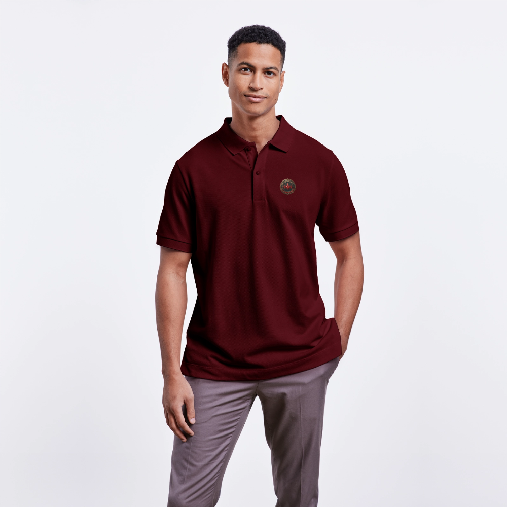Stanley/Stella Unisex Bio-Poloshirt PREPSTER - Burgunderrot