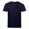 Unisex Bio-T-Shirt Dunkelblau mit „Gut Runst“-Schriftzug vorn