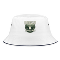 Bucket Hat - Weiß/Navy