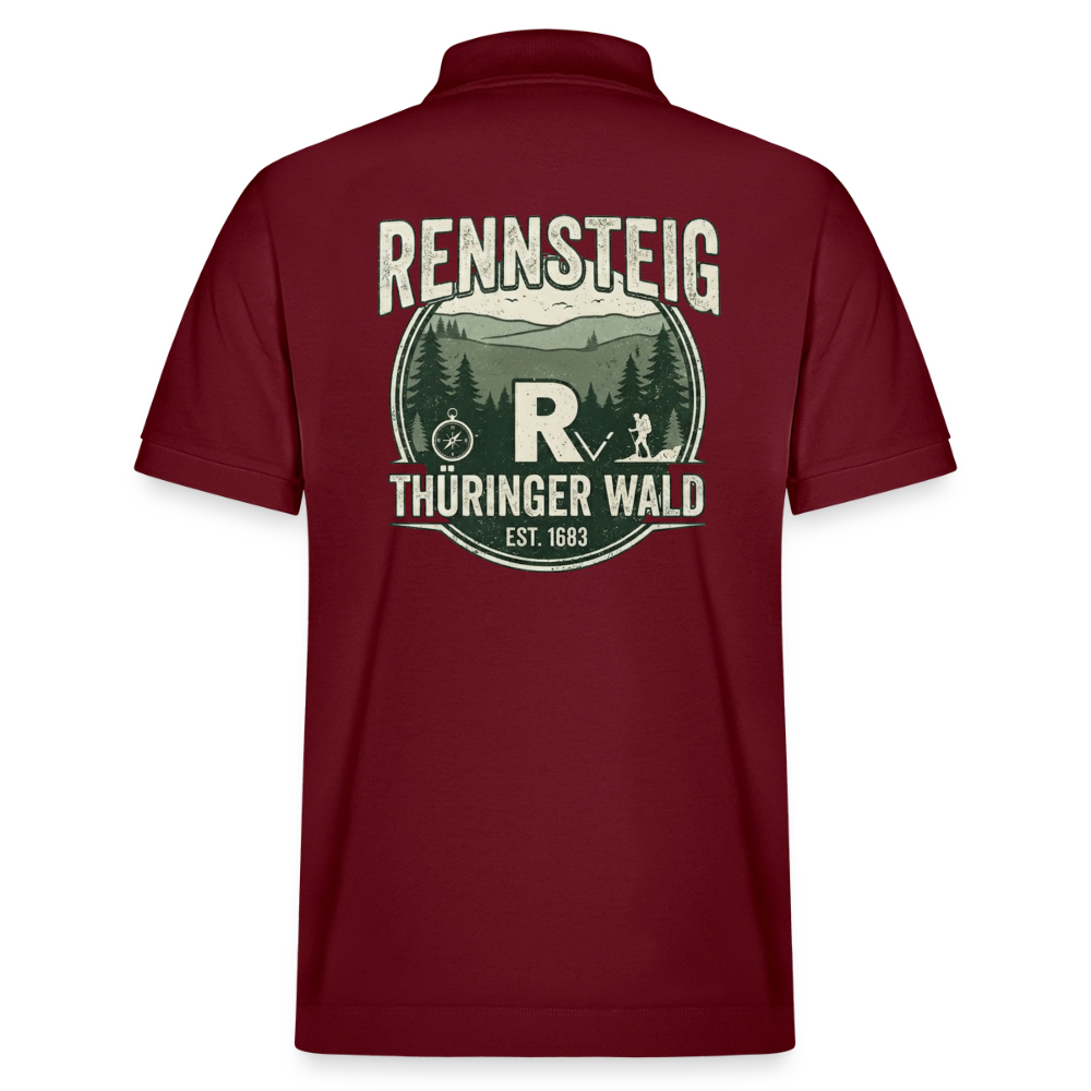 Stanley/Stella Unisex Bio-Poloshirt PREPSTER - Burgunderrot