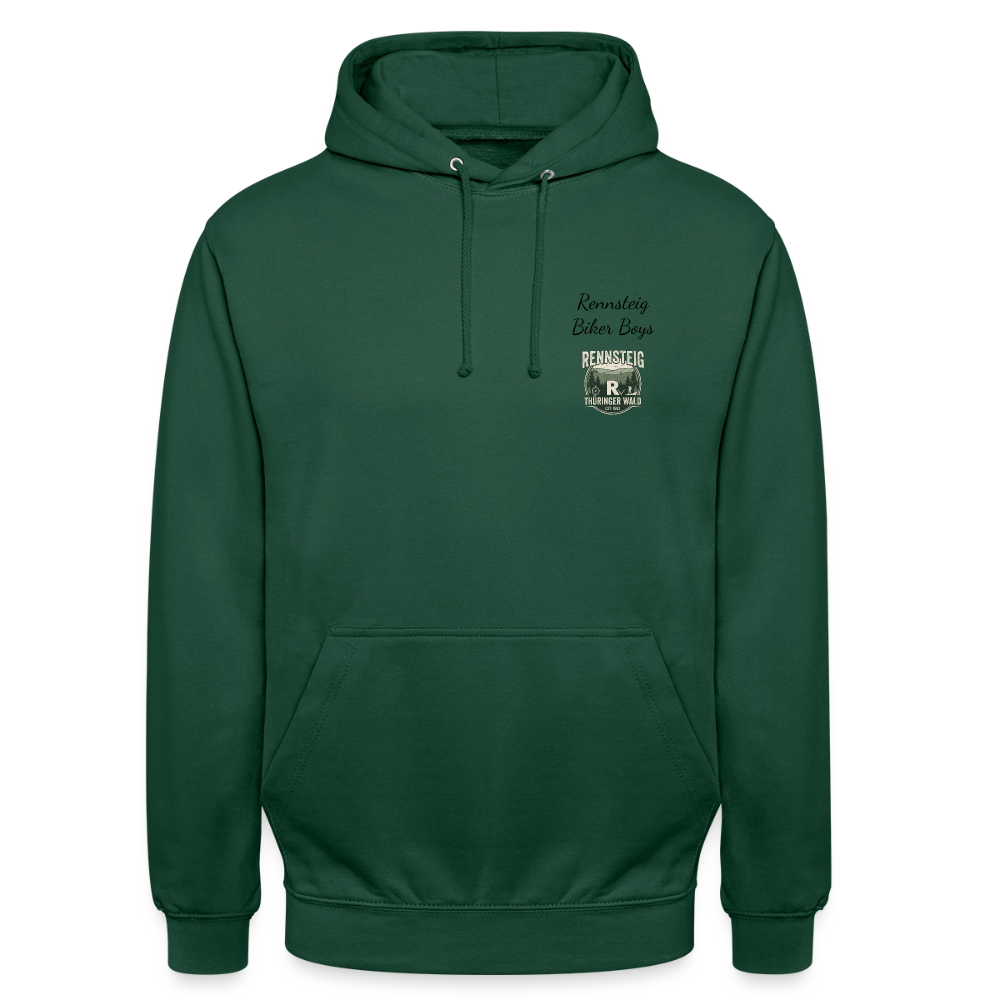Unisex Hoodie - Flaschengrün