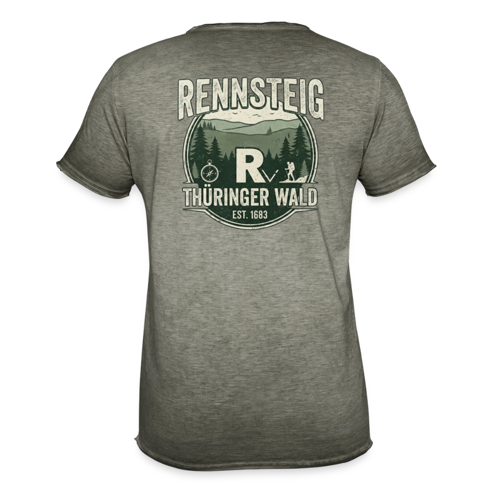 Männer Vintage T-Shirt - Vintage Khaki