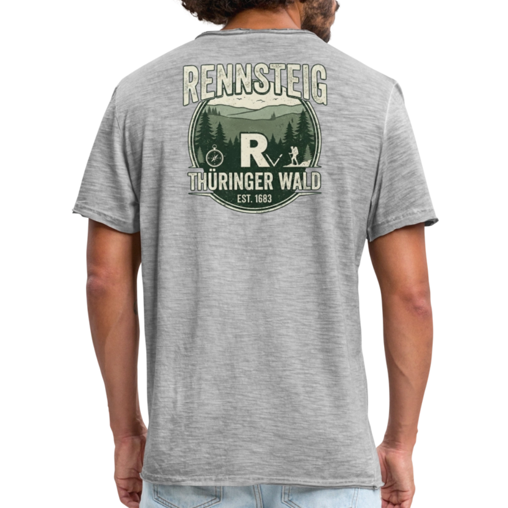 Männer Vintage T-Shirt - Vintage Grau