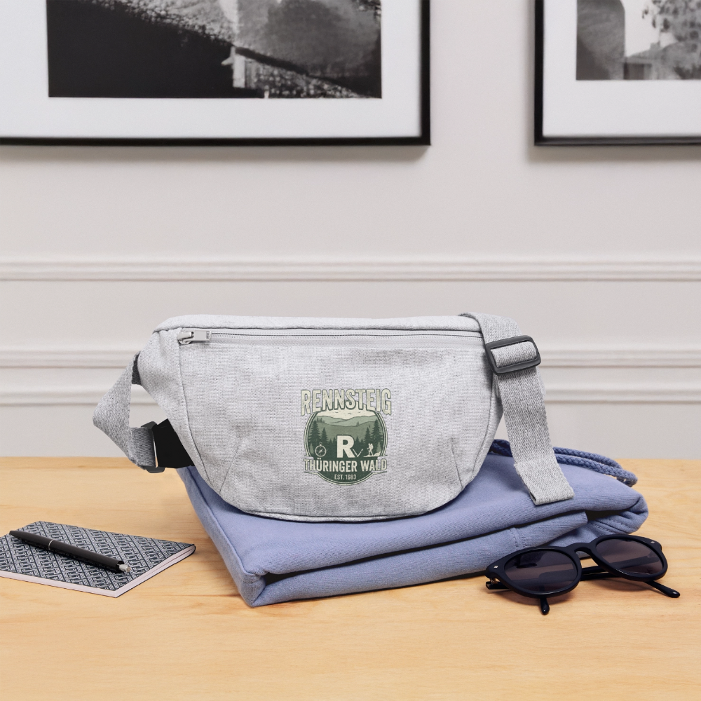 Stanley/Stella recycelte Gürteltasche - Grau meliert