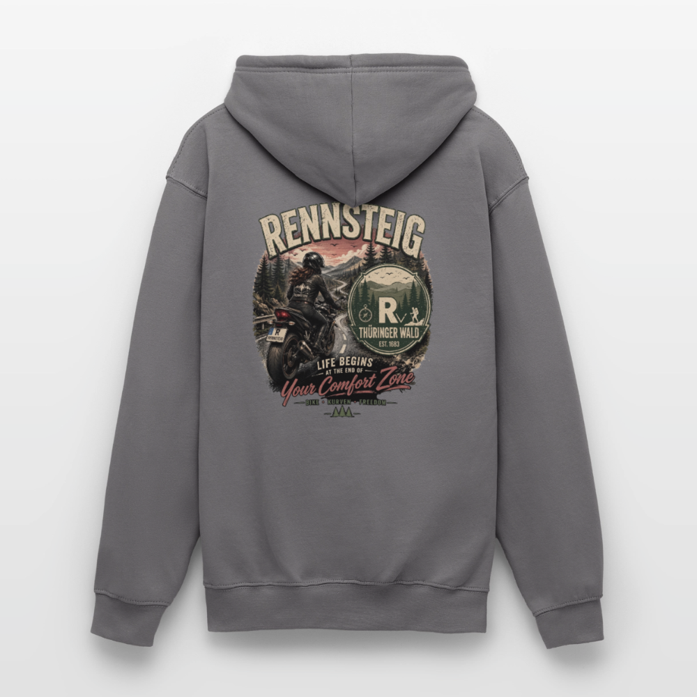 Unisex Hoodie - Mittelgrau