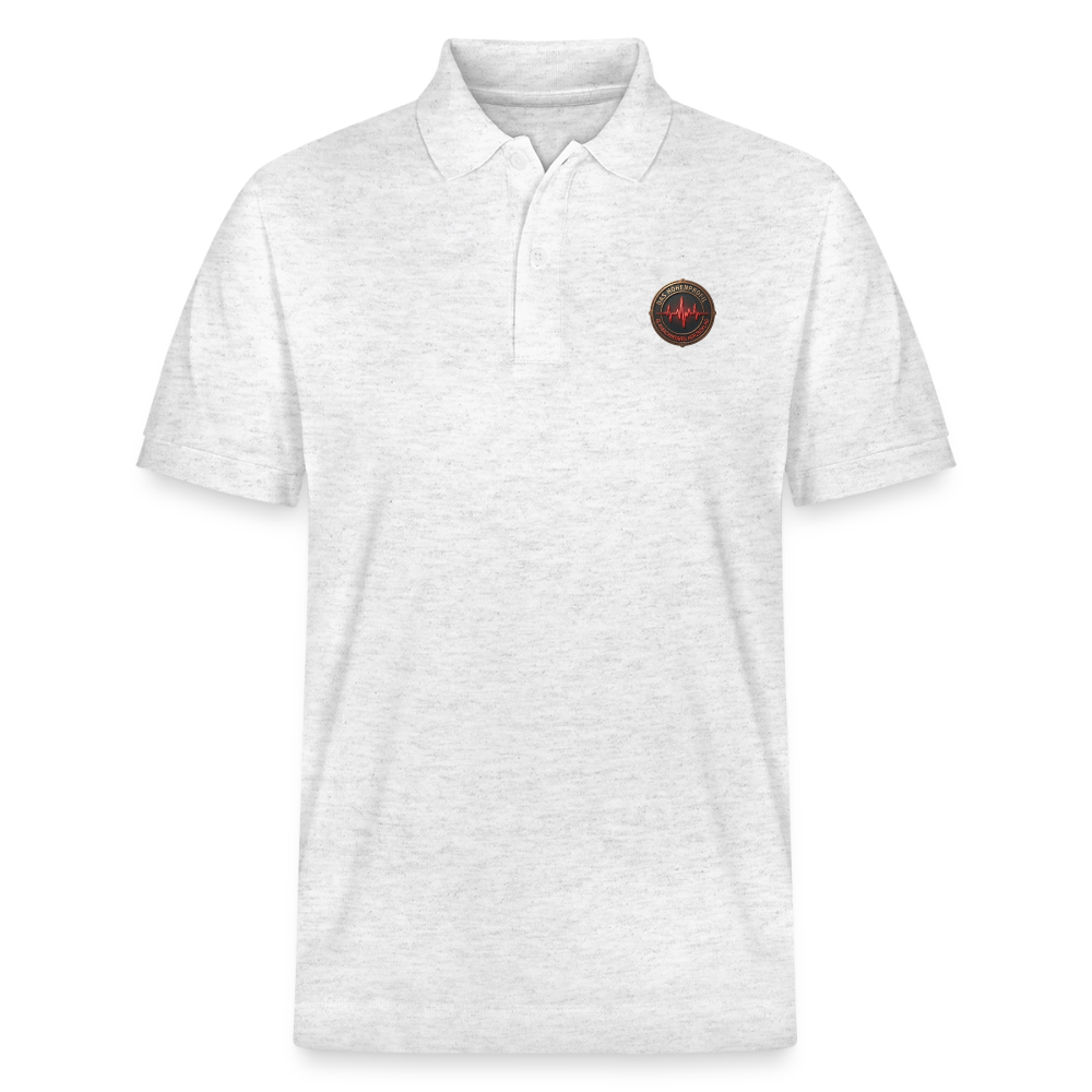 Stanley/Stella Unisex Bio-Poloshirt PREPSTER - Weiß meliert