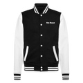 College-Sweatjacke - Schwarz/Weiß