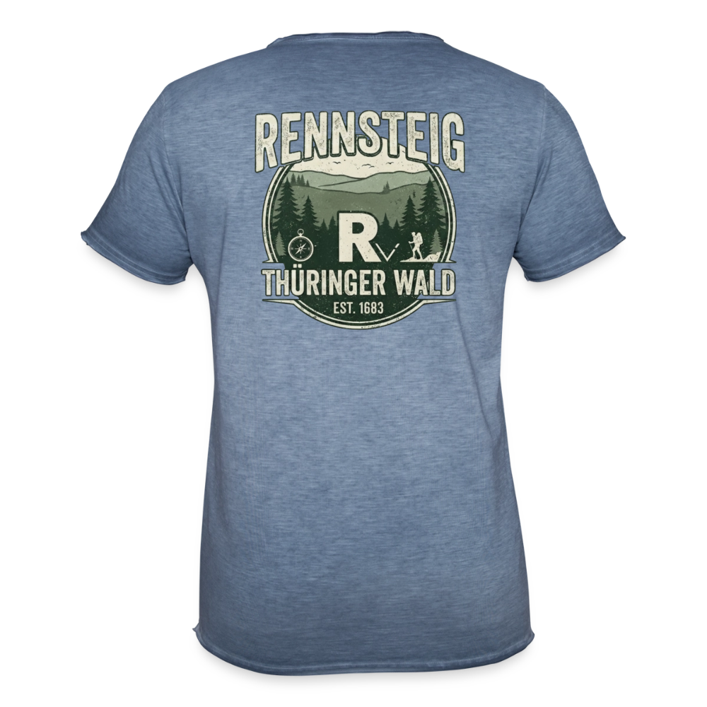 Männer Vintage T-Shirt - Vintage Denim