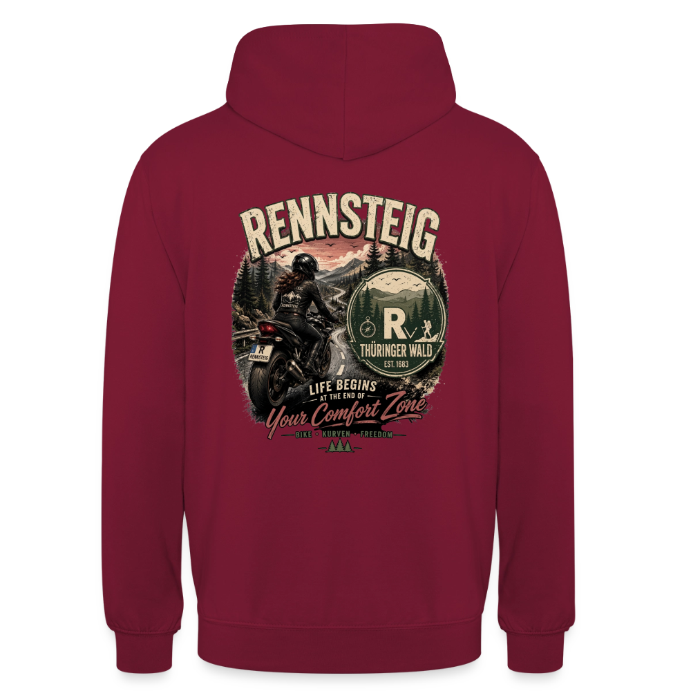 Unisex Hoodie - Bordeaux