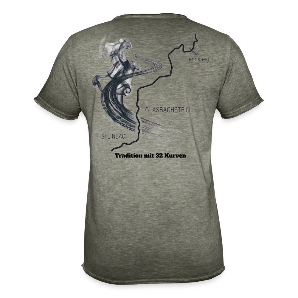 Männer Vintage T-Shirt - Vintage Khaki