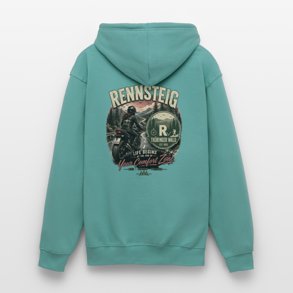 Unisex Hoodie - Pastelltürkis