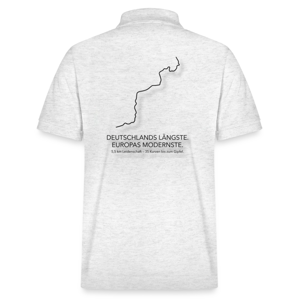 Stanley/Stella Unisex Bio-Poloshirt PREPSTER - Weiß meliert