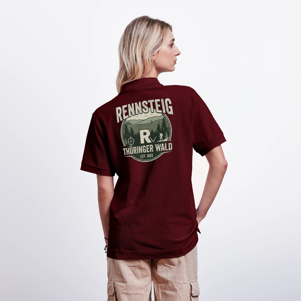 Stanley/Stella Unisex Bio-Poloshirt PREPSTER - Burgunderrot