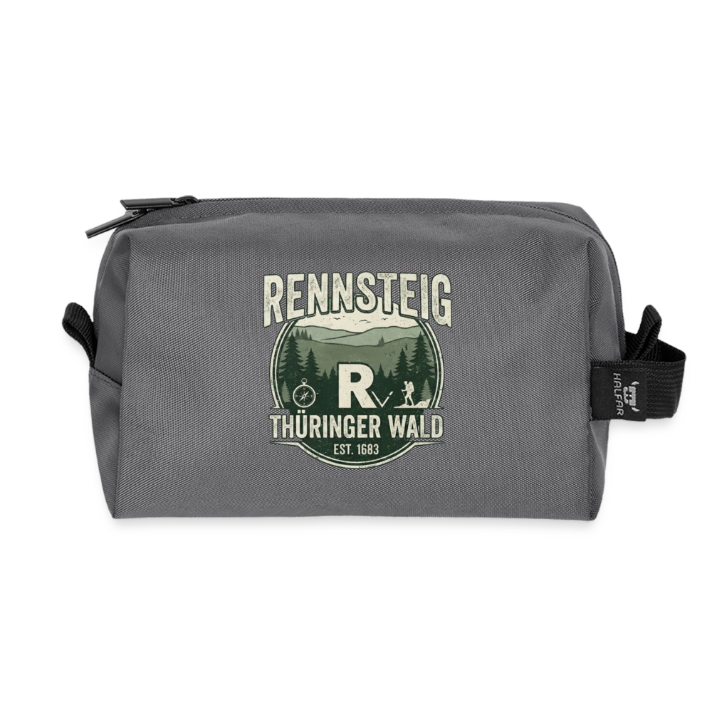 Recycelte Kulturtasche - Anthrazit