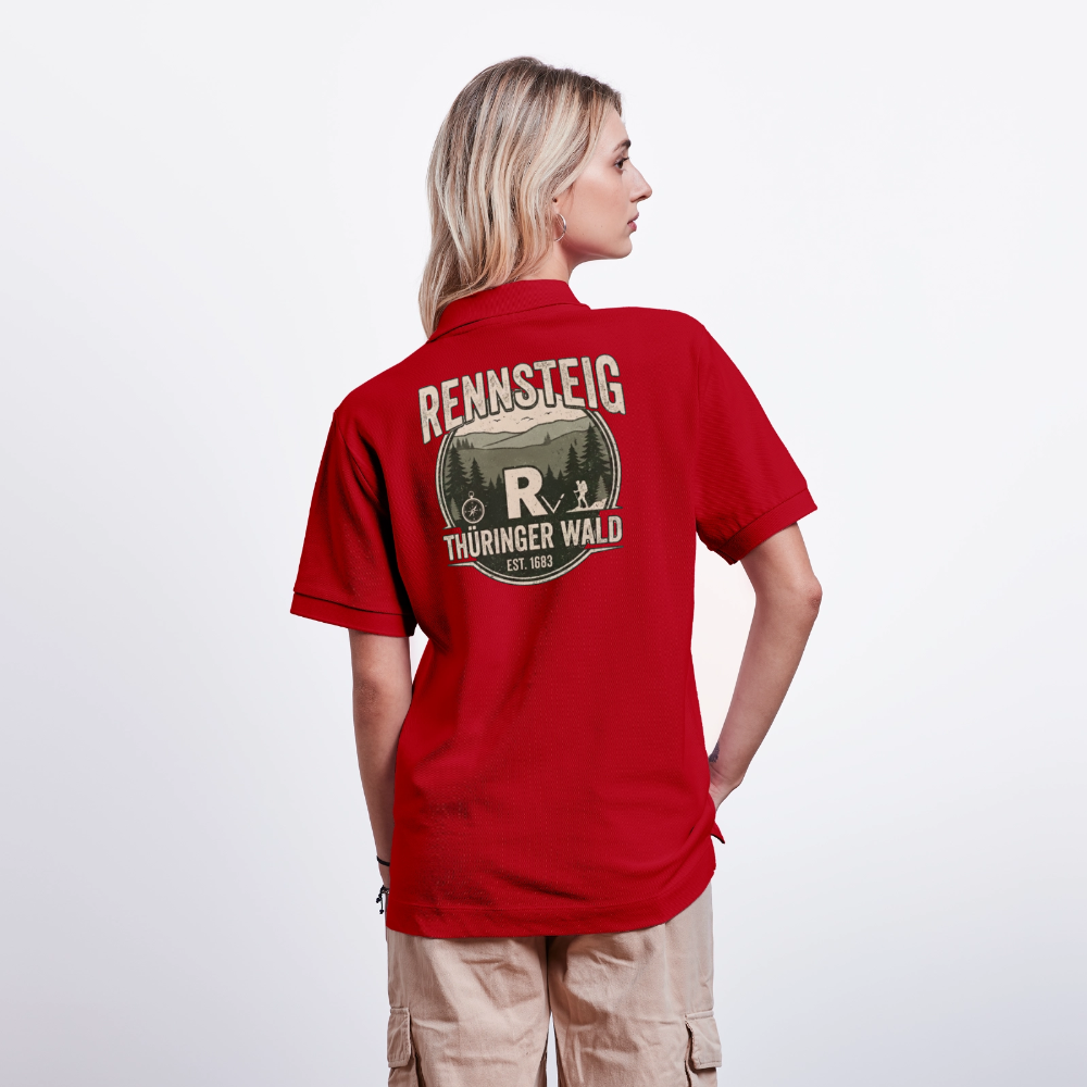 Stanley/Stella Unisex Bio-Poloshirt PREPSTER - Rot