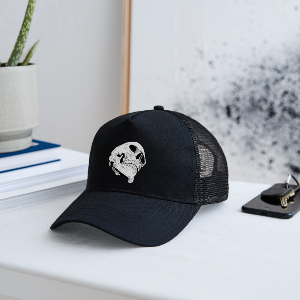 Trucker Cap - Schwarz/Schwarz