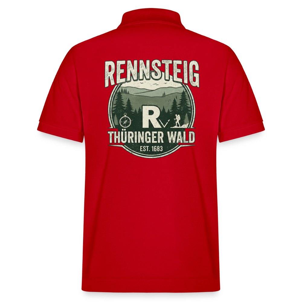 Stanley/Stella Unisex Bio-Poloshirt PREPSTER - Rot