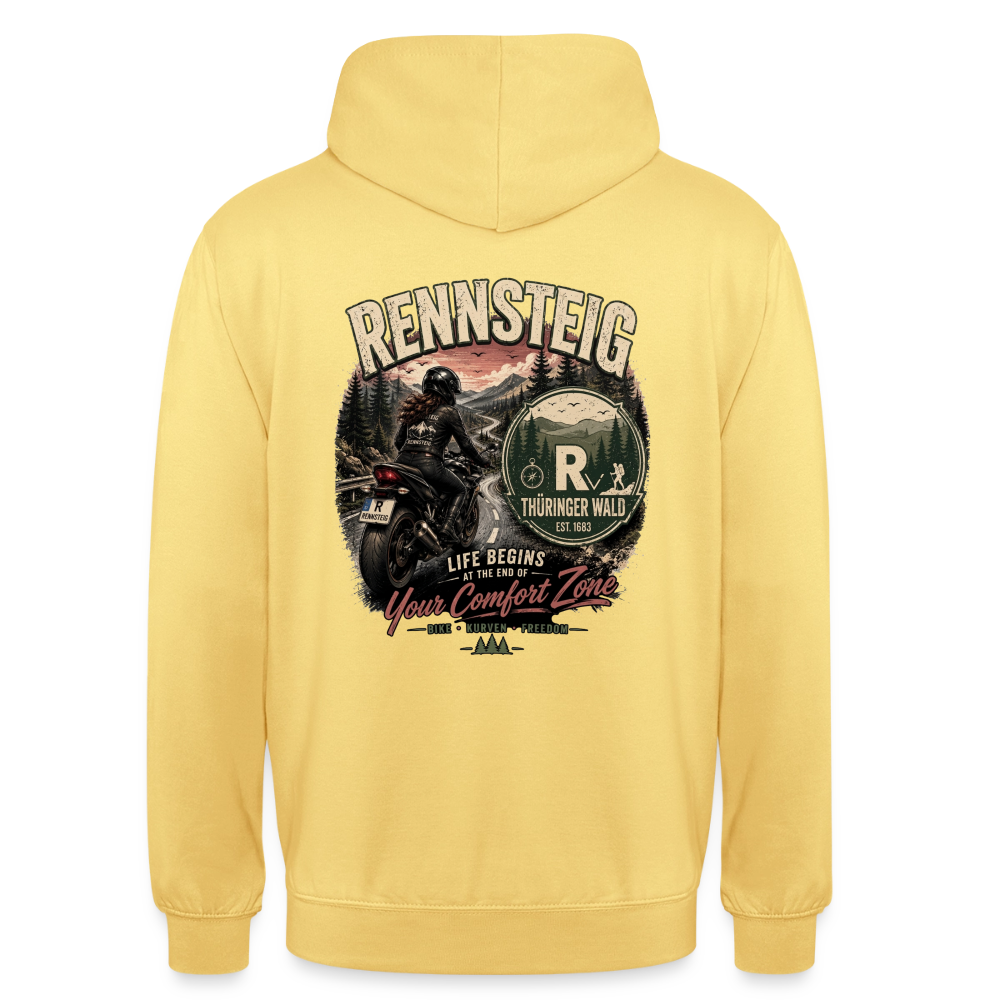 Unisex Hoodie - Zitronengelb