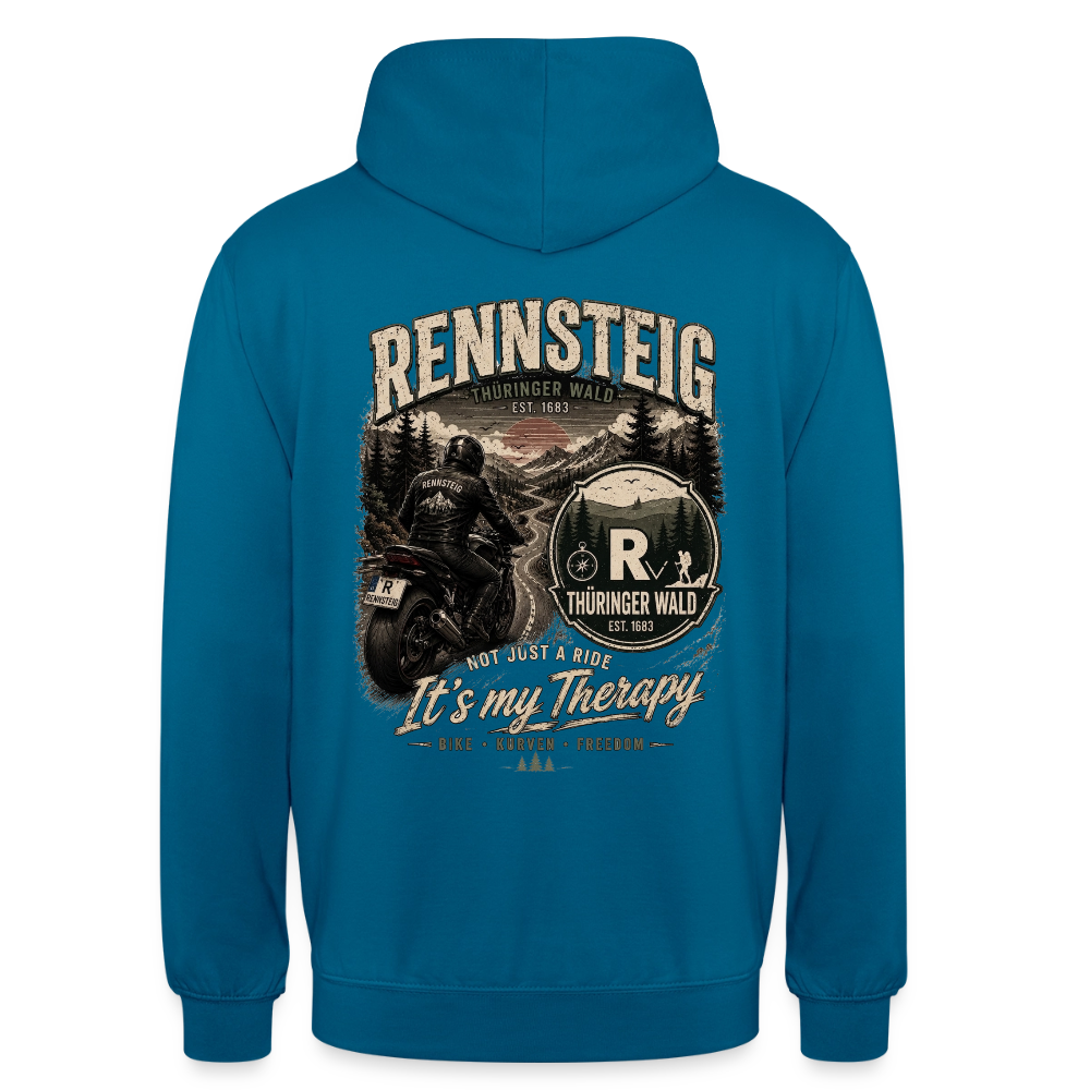 Unisex Hoodie - Tiefseeblau 