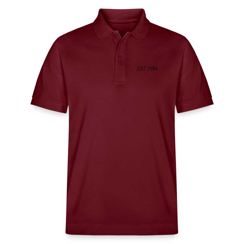 Stanley/Stella Unisex Bio-Poloshirt PREPSTER - Burgunderrot