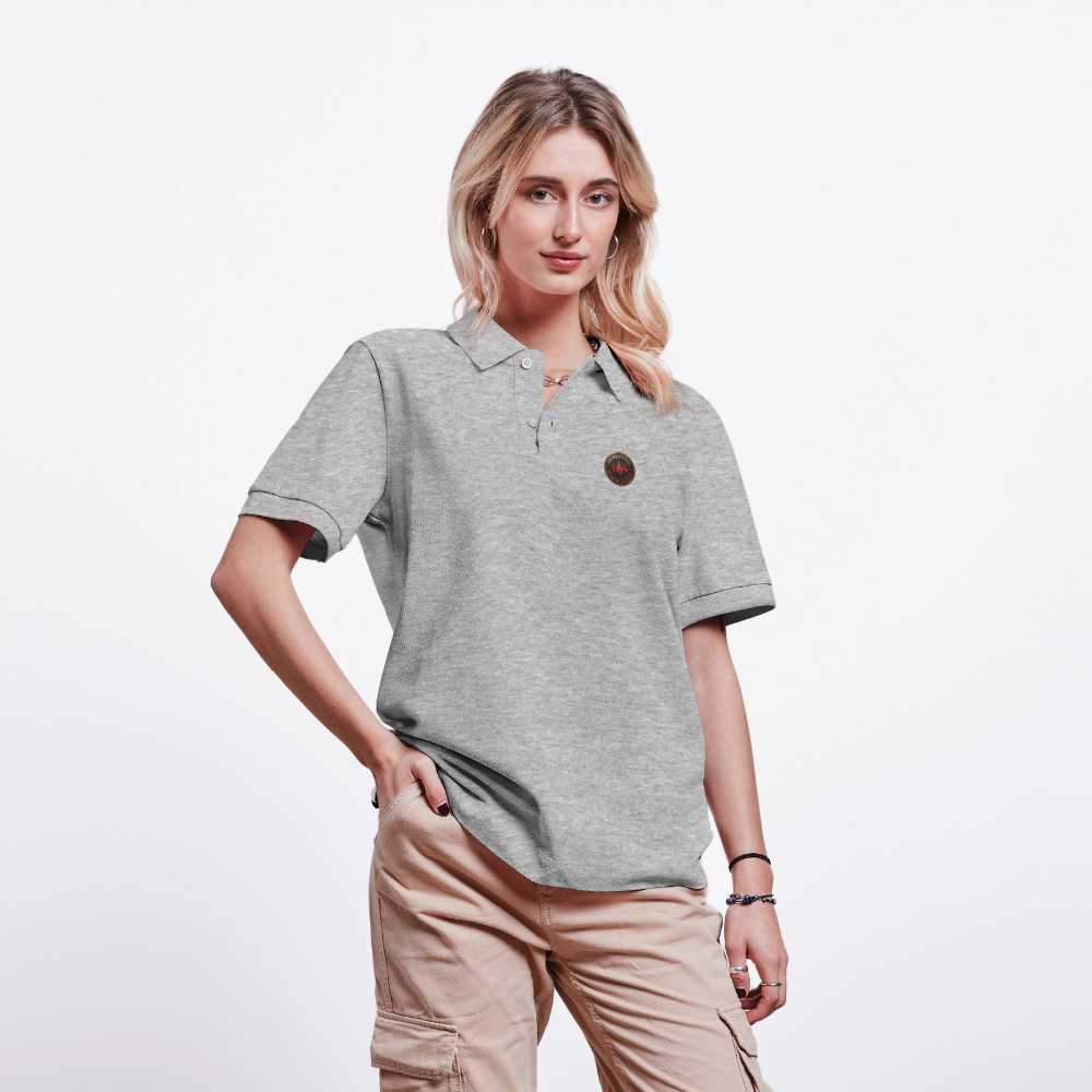 Stanley/Stella Unisex Bio-Poloshirt PREPSTER - Grau meliert