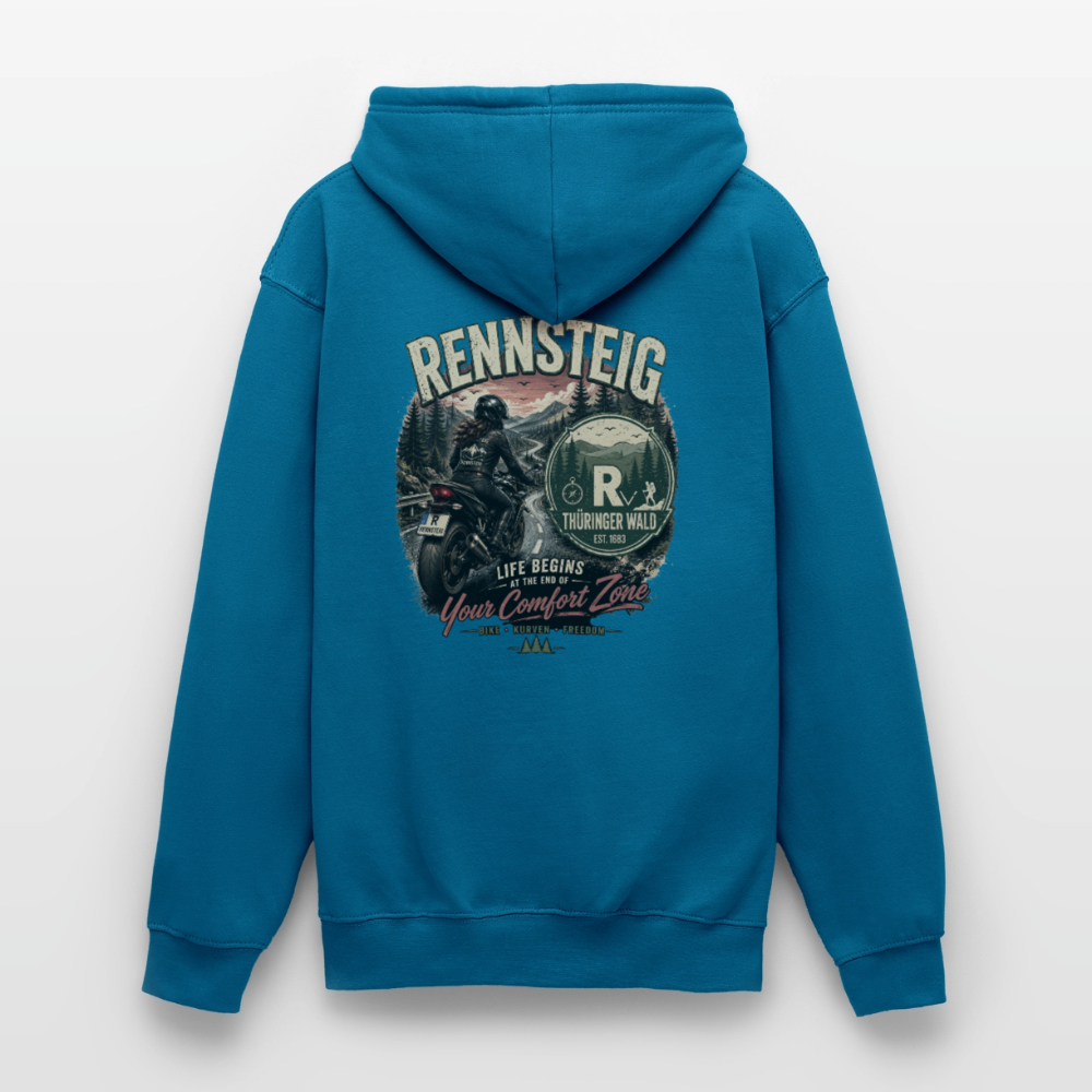 Unisex Hoodie - Tiefseeblau 