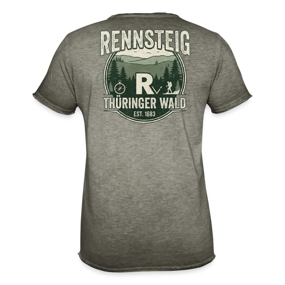Männer Vintage T-Shirt - Vintage Khaki