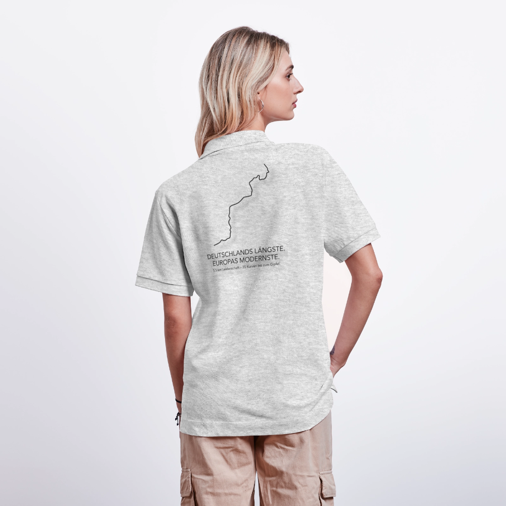 Stanley/Stella Unisex Bio-Poloshirt PREPSTER - Weiß meliert