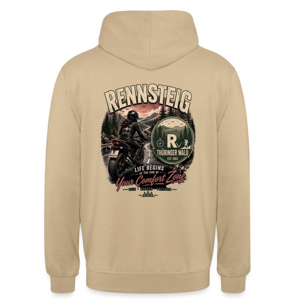 Unisex Hoodie - Beige